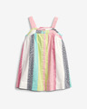 GAP Baby Stripe Button Šaty dětské