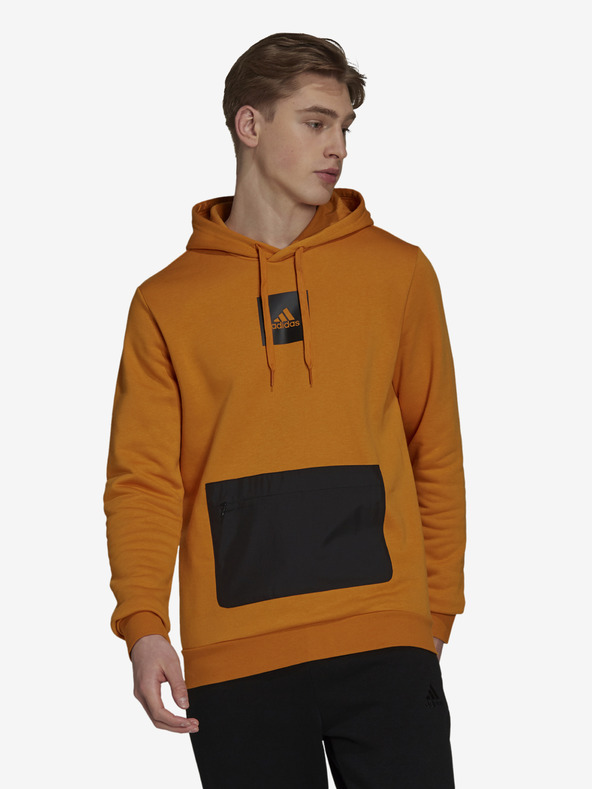 adidas Performance Fleece HD Sweatshirt Arancione