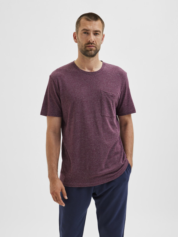 Дрехи > Тениски и потници > Тениски с къси ръкави Selected Homme Decker T-shirt Cherven