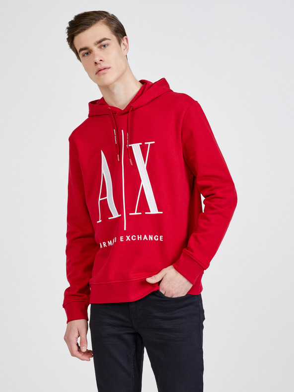 Armani Exchange Sweatshirt Rot