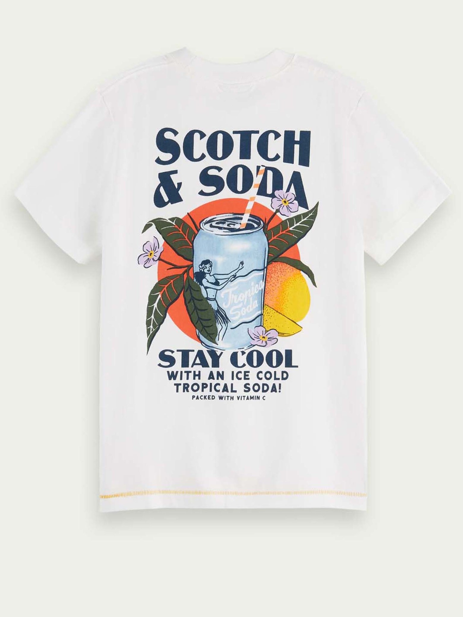 Scotch and Soda Sunset T Shirt Junior Boys