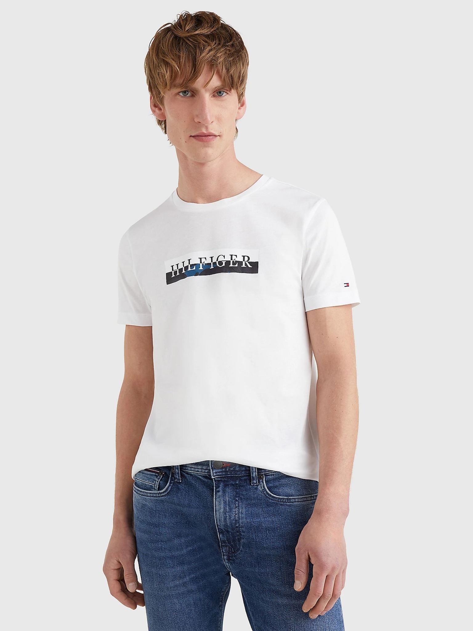 Tommy Hilfiger Core Tommy Logo T-Shirt - White