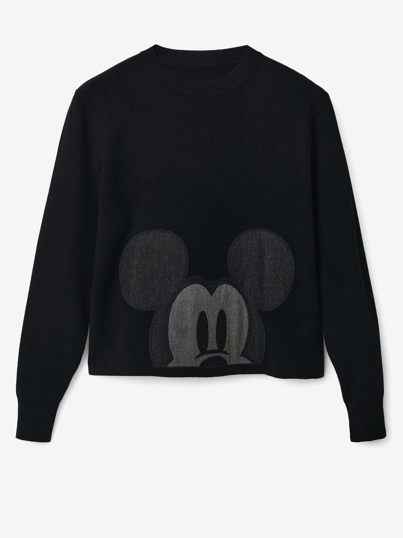 Desigual - Mickey Patch Denim Sweater