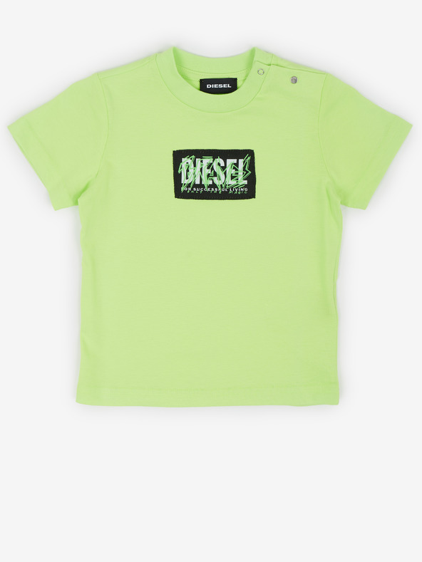 Diesel Тениска детски Zelen