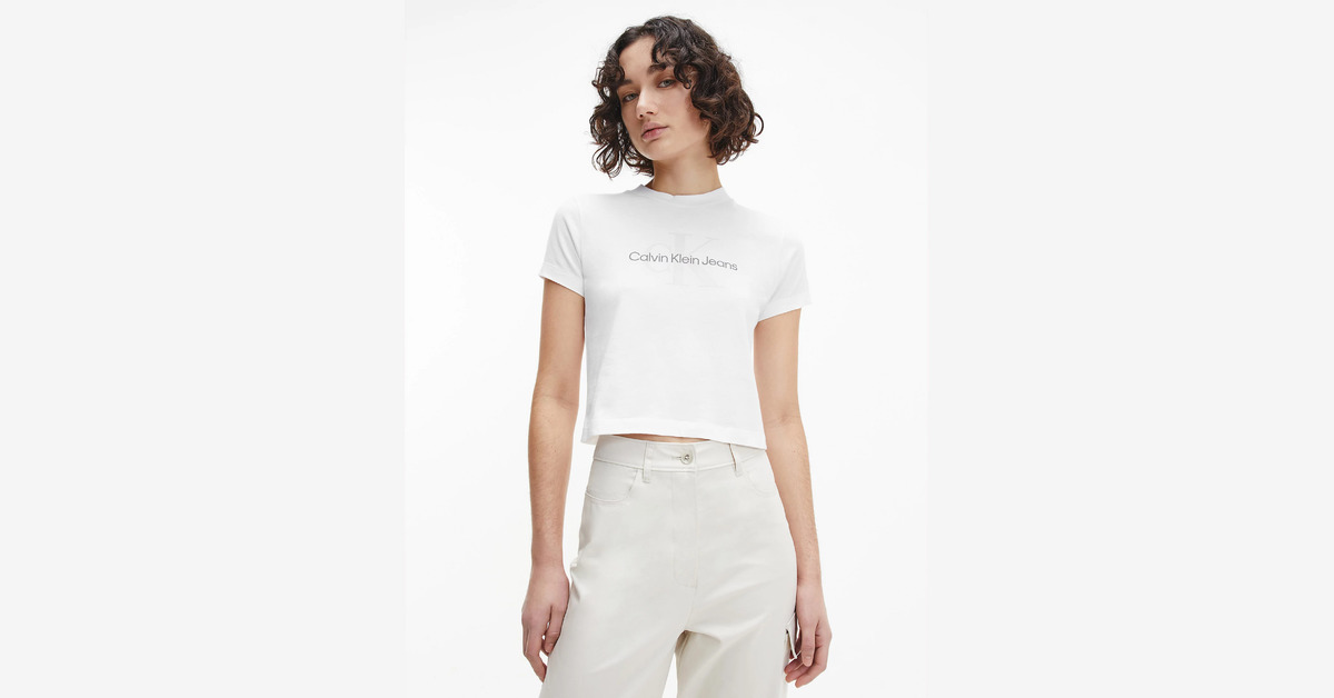 Calvin Klein Jeans - T-shirt Seasonal Baby Monogram