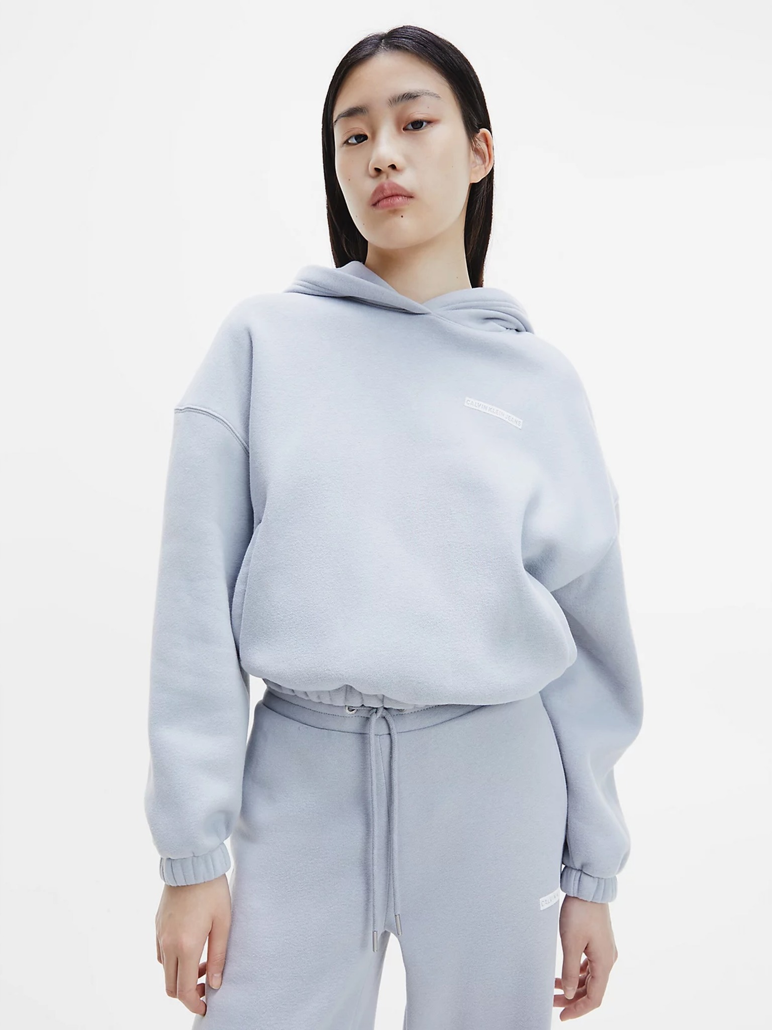 Calvin Klein Jeans - Micro Flock Hoodie Sweatshirt 