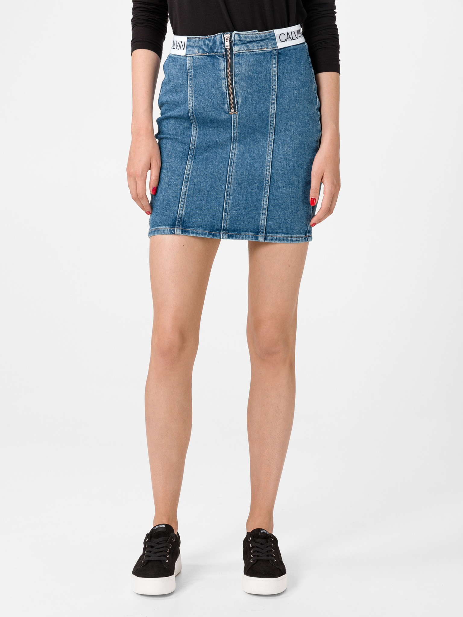 Dart Sukně Calvin Klein Jeans | Modrá | Dámské | 32