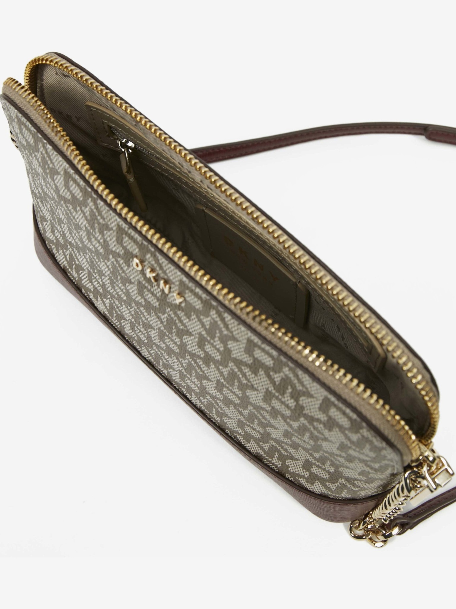 DKNY: handbag for woman - Brown  Dkny handbag R31AJX14 online at