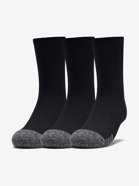 Дрехи > Чорапогащи и чорапи > Чорапи Under Armour HeatGear Ponožky 3 чифта детски Cheren