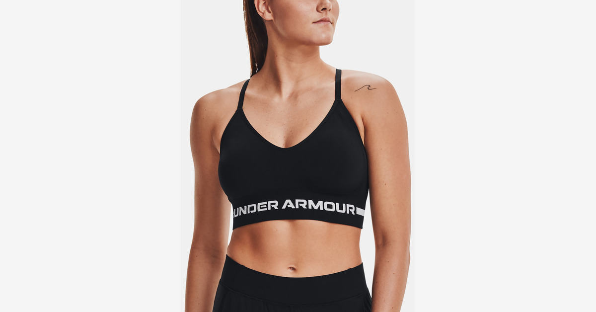 Under Armour - UA Seamless Low Long Sport Bra