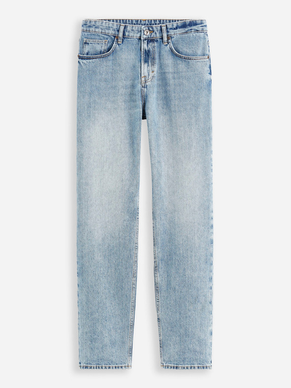 Levně Celio C15 Dostraight Jeans Modrá