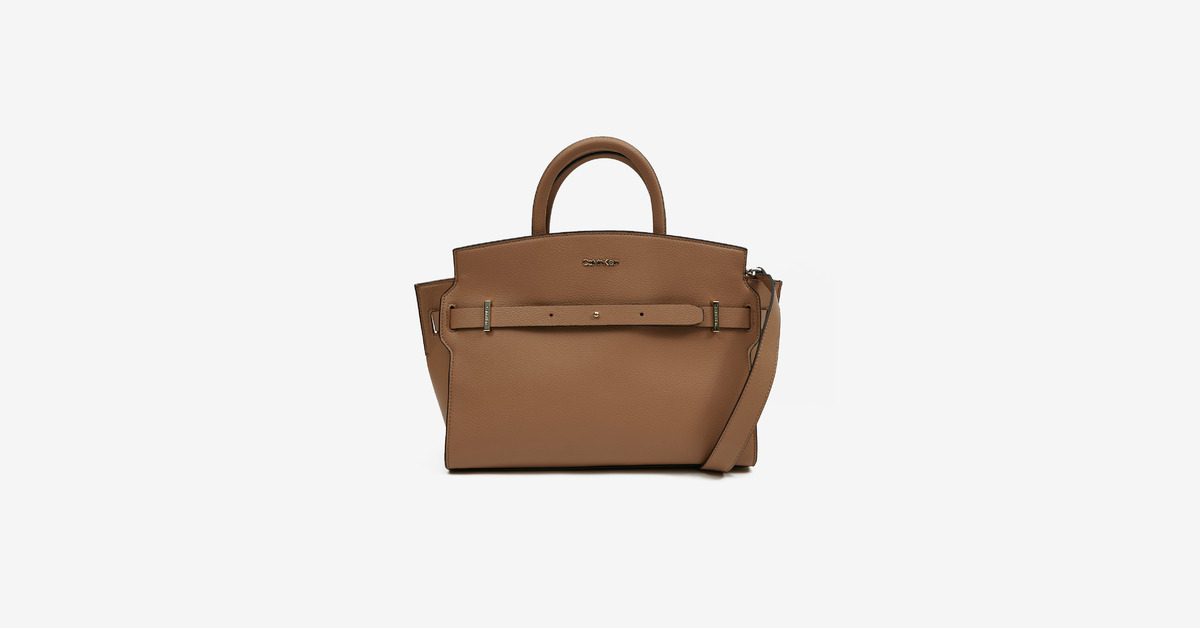 Handbag Calvin Klein Brown in Not specified - 27069384