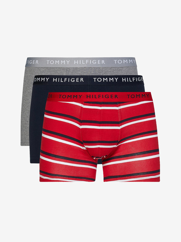 Levně Tommy Hilfiger Underwear Boxerky 3 ks Šedá