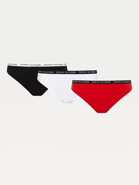 Tommy Hilfiger Underwear 3-pack Gaćice crvena