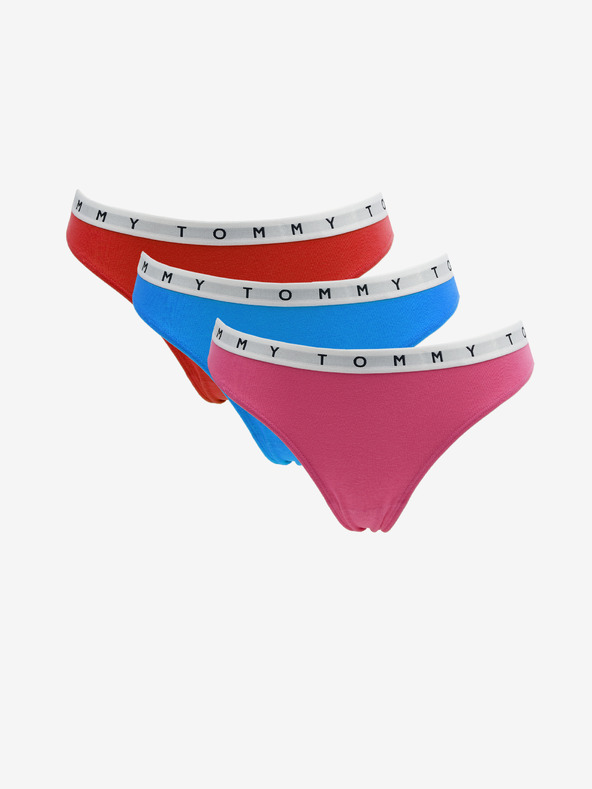 Tommy Hilfiger Underwear 3-pack Gaćice ružičasta