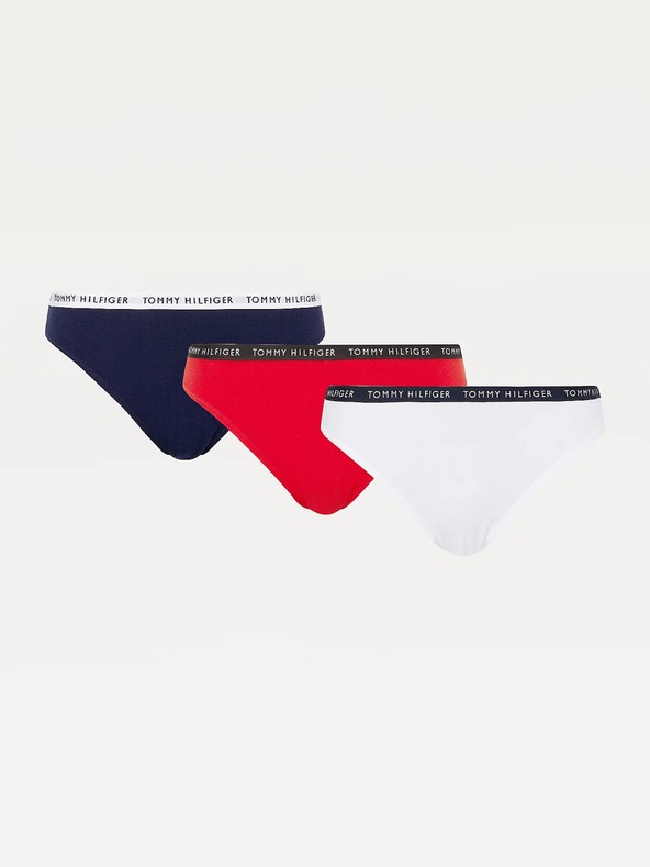 Tommy Hilfiger Underwear 3-pack Gaćice crvena