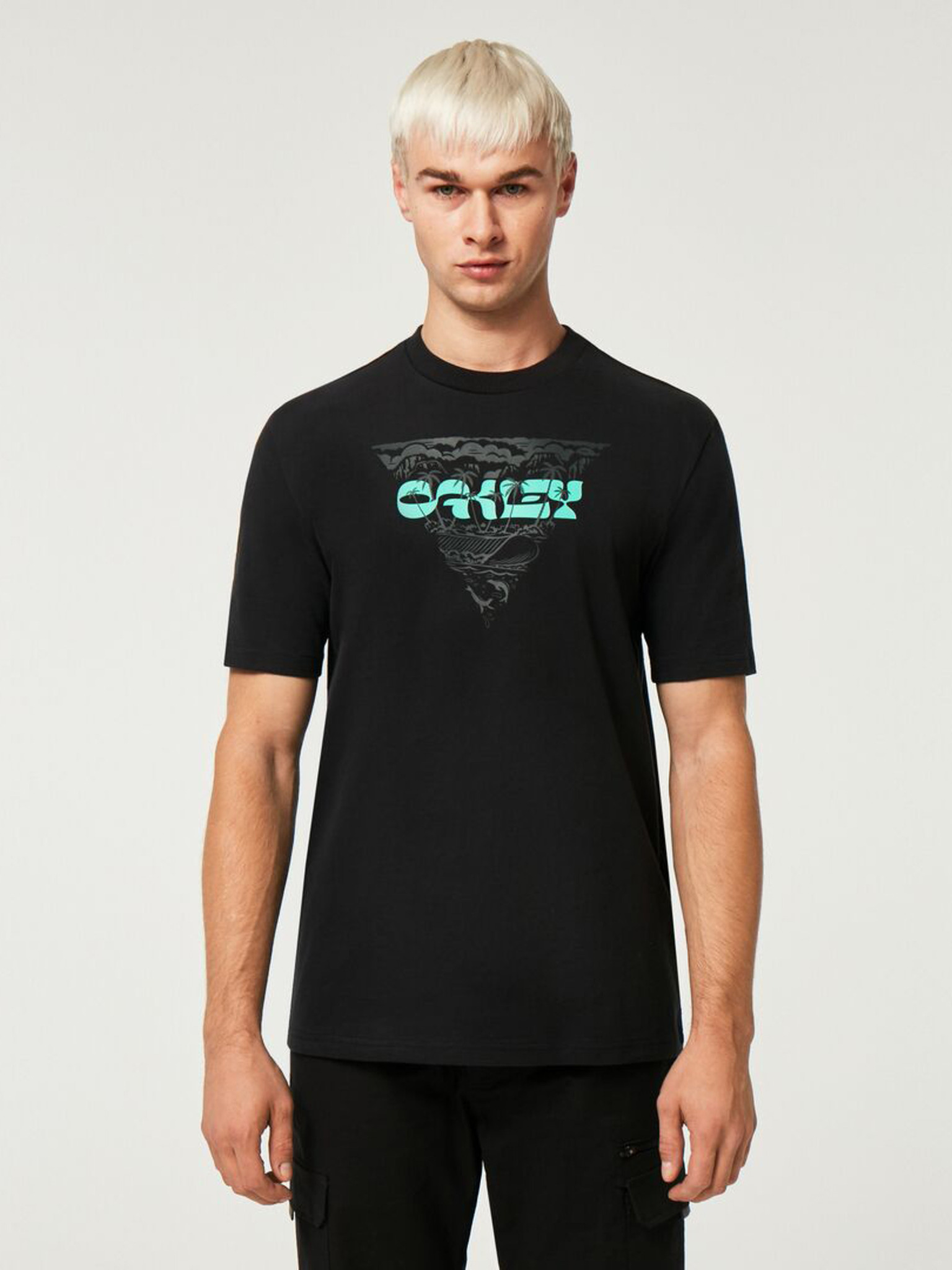 Camiseta Oakley Mark II Preto Preto