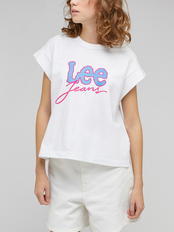 Lee T-shirt Byal