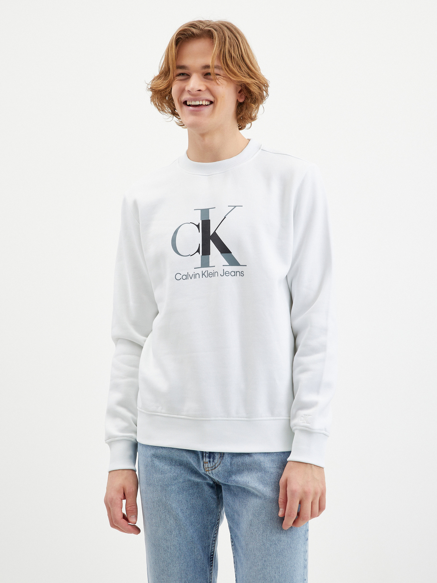 Calvin Klein Jeans Sweatshirt em Preto