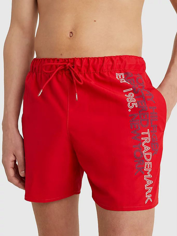 Tommy Hilfiger Underwear Strój kąpielowy Czerwony