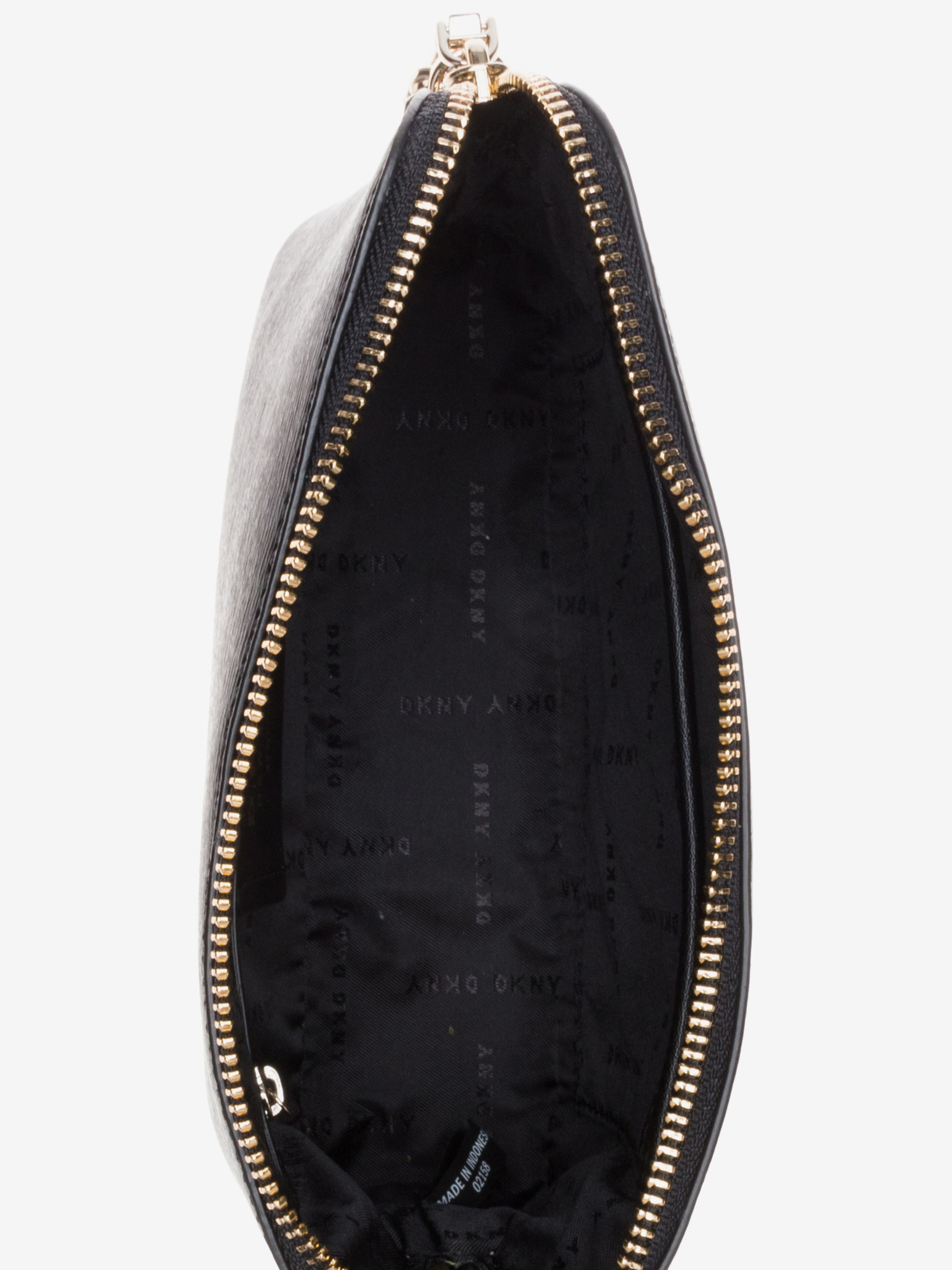 Dkny- Bryant Leather Crossbody Bag- Woman- Uni - Black