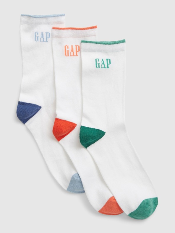 GAP 3 чифта детски чорапи Byal