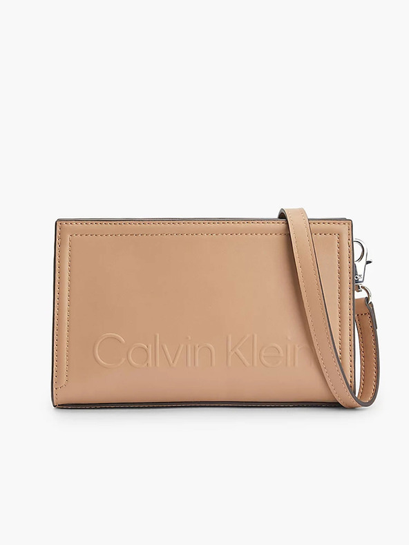 Calvin Klein Cross body bag Beżowy