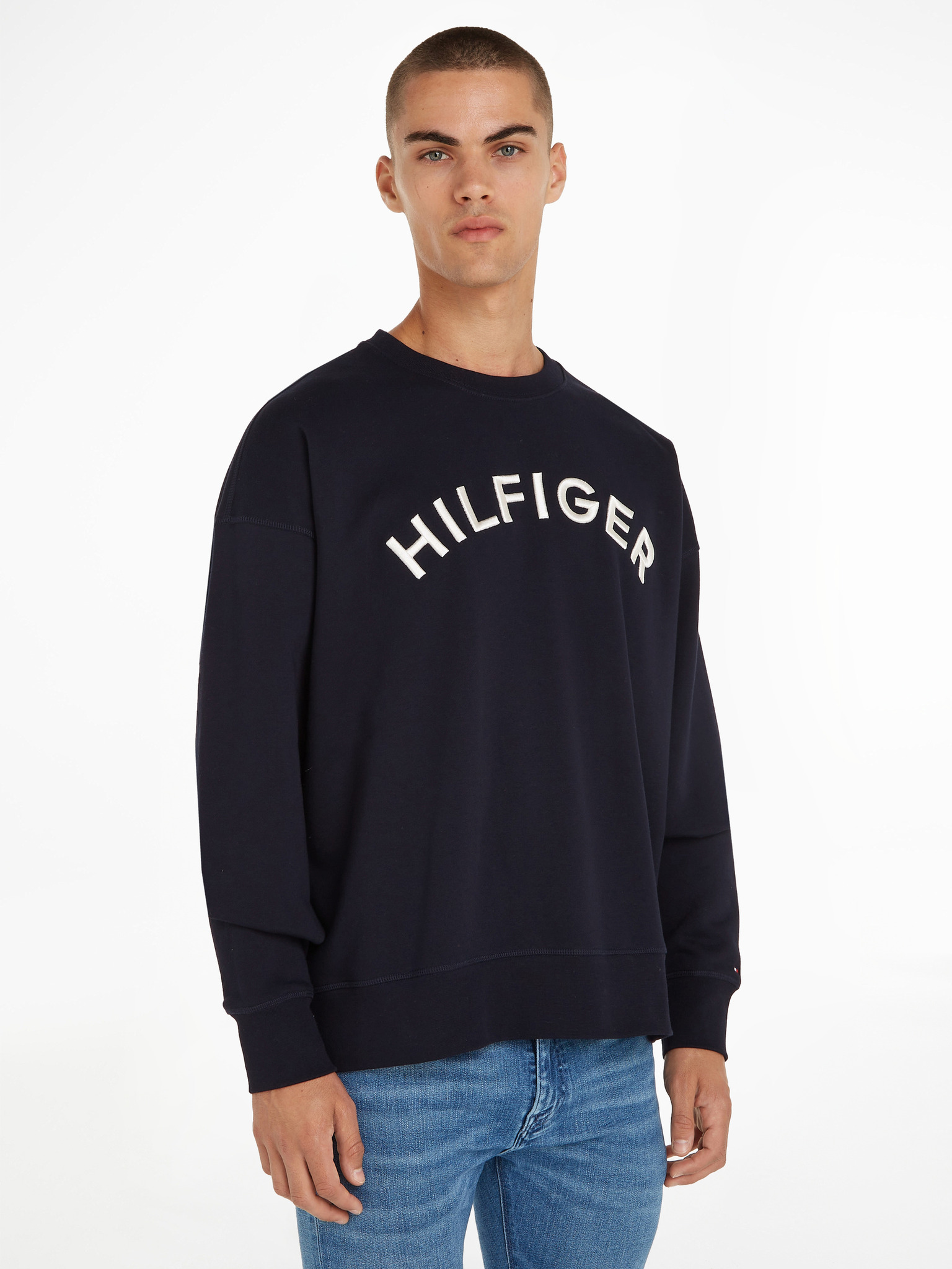 Arched Crew Mikina Tommy Hilfiger