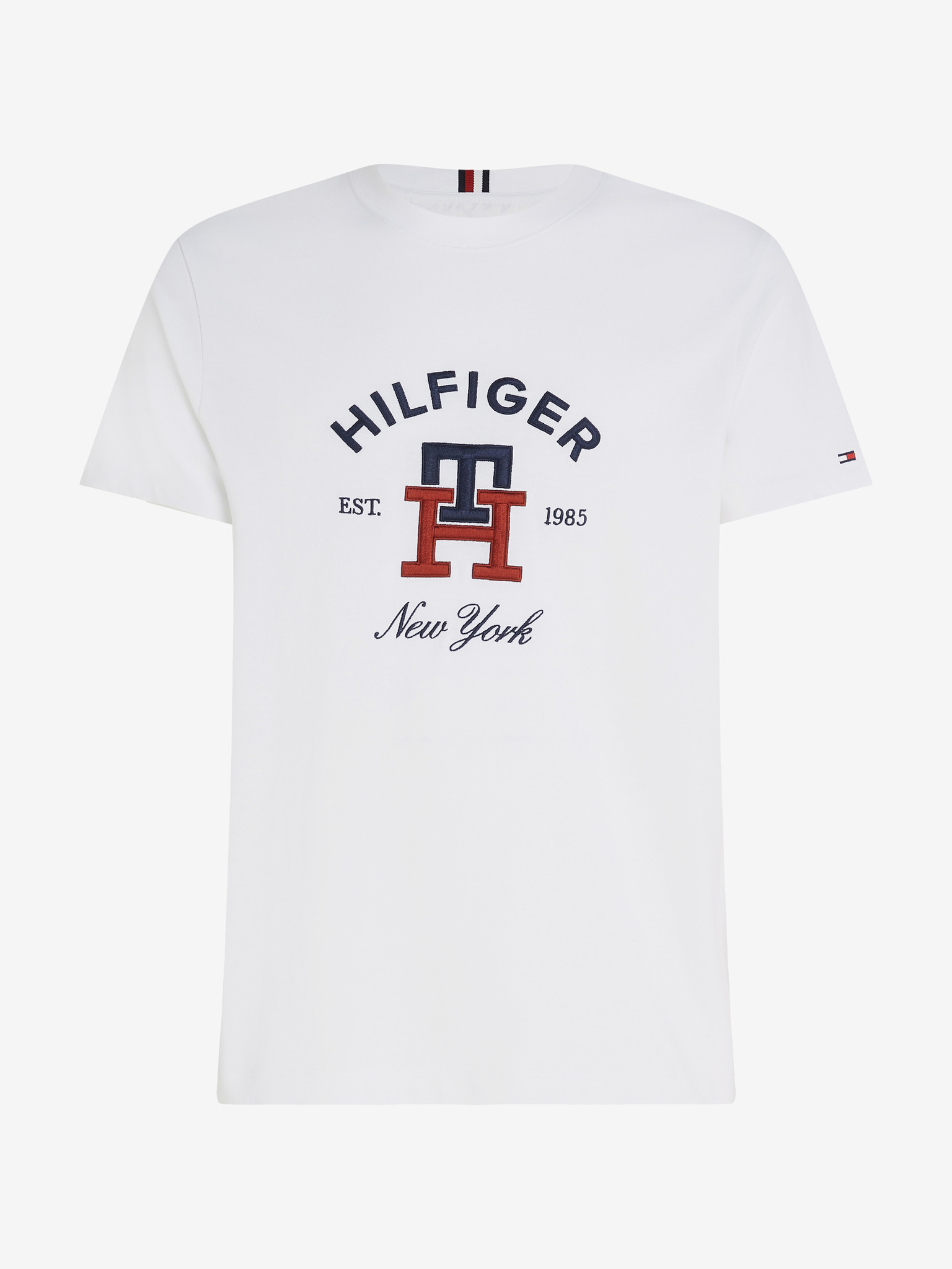 Curved Monogram Tommy Hilfiger T-shirt -