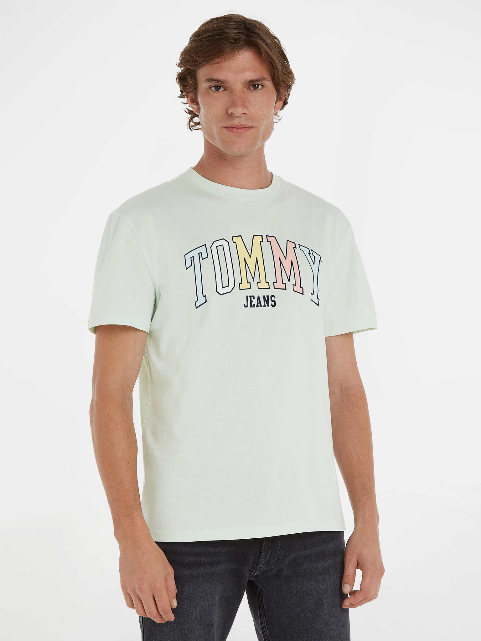 College Jeans Tommy T-shirt - Pop