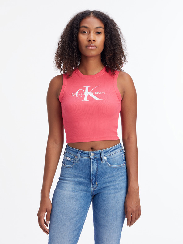 Calvin Klein Jeans Podkoszulek Różowy