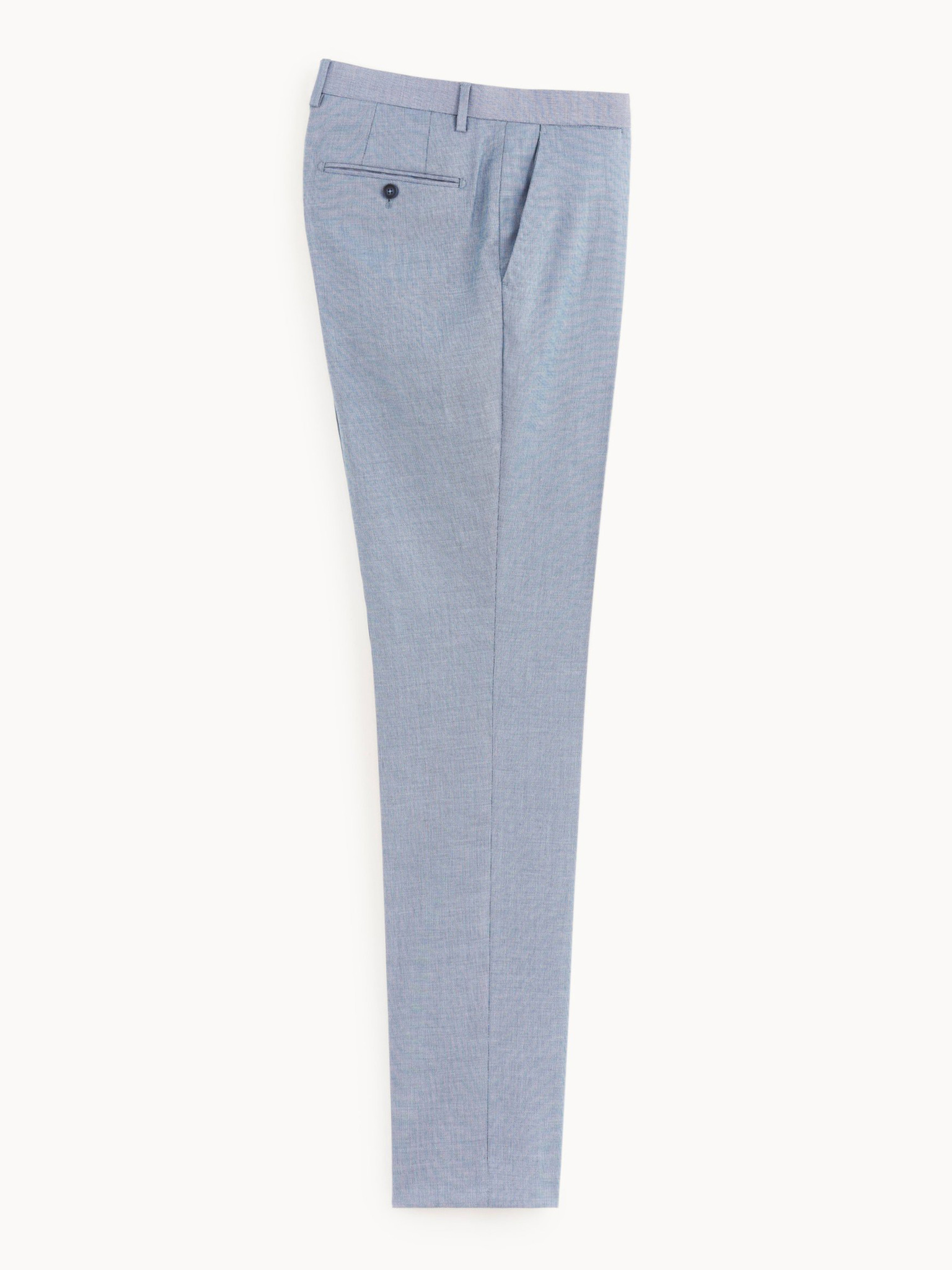 Light Blue Wool Trousers