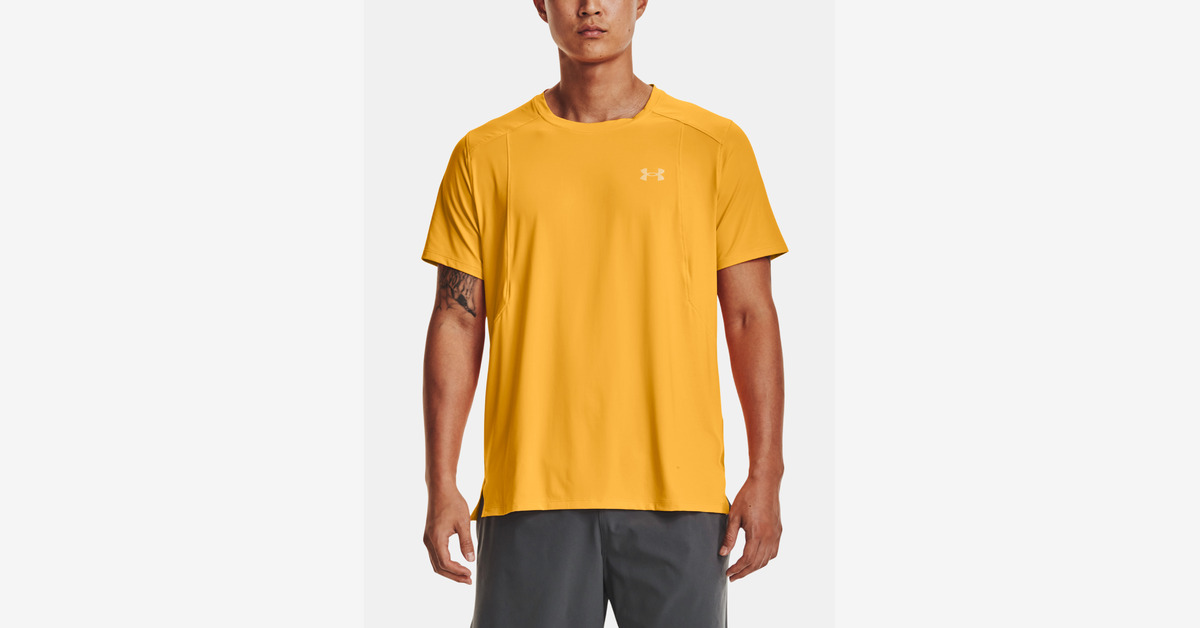 UNDER ARMOUR Under Armour ISOCHILL RUN 200 - Tee-shirt Homme dark orange -  Private Sport Shop