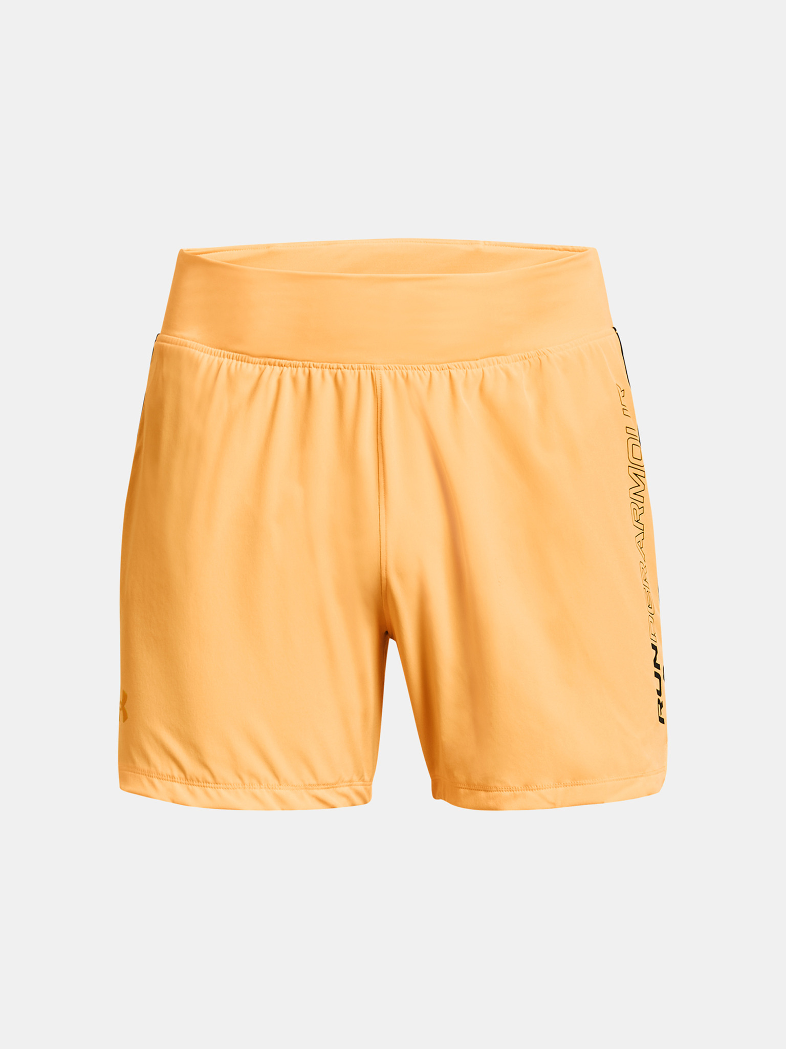 Under Armour Mens Speedpocket 5 Inch Running Shorts - Orange