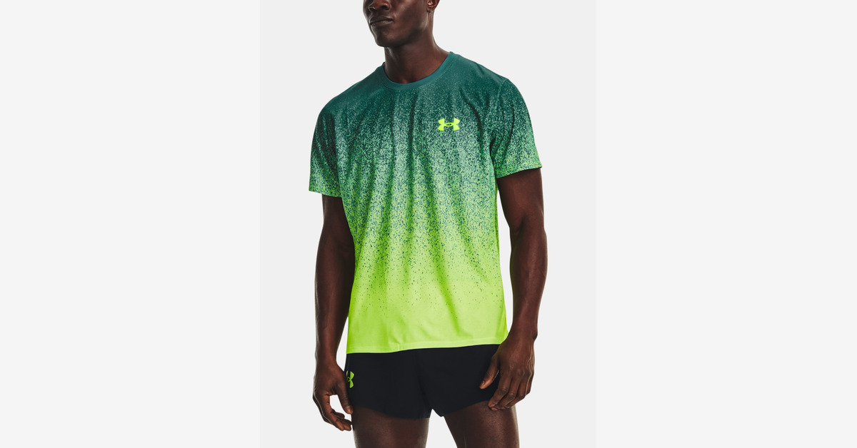 Under Armour Maglia a maniche corte UA RUSH™ Cicada Giallo Uomo