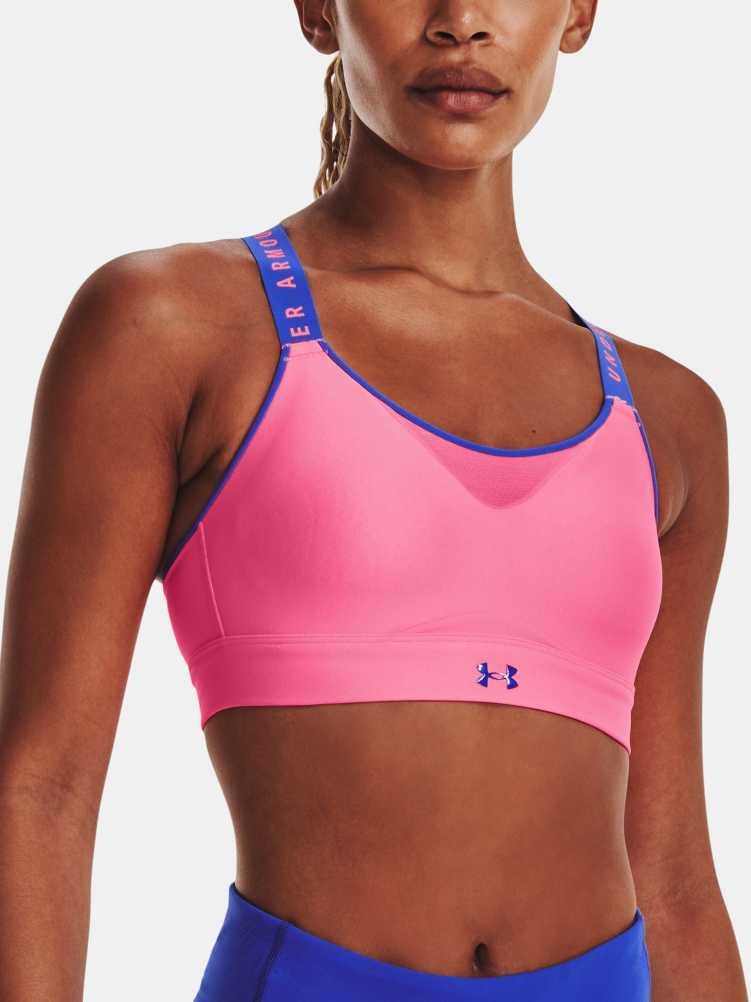 Under Armour Women's Infinity High-Impact Zip Sports Bra - Ultimate Support  for Running and Field Sports