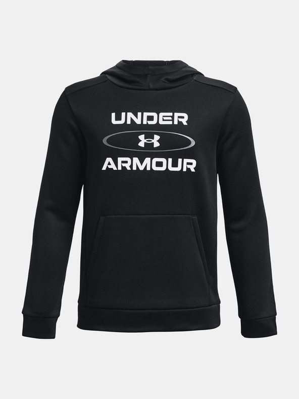 Under Armour UA Armour Fleece Graphic HD Bluza dziecięca Czarny