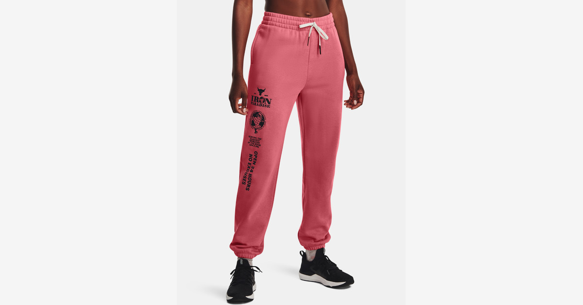 Under Armour - UA Project Rock Hm Gym Flc Sweatpants