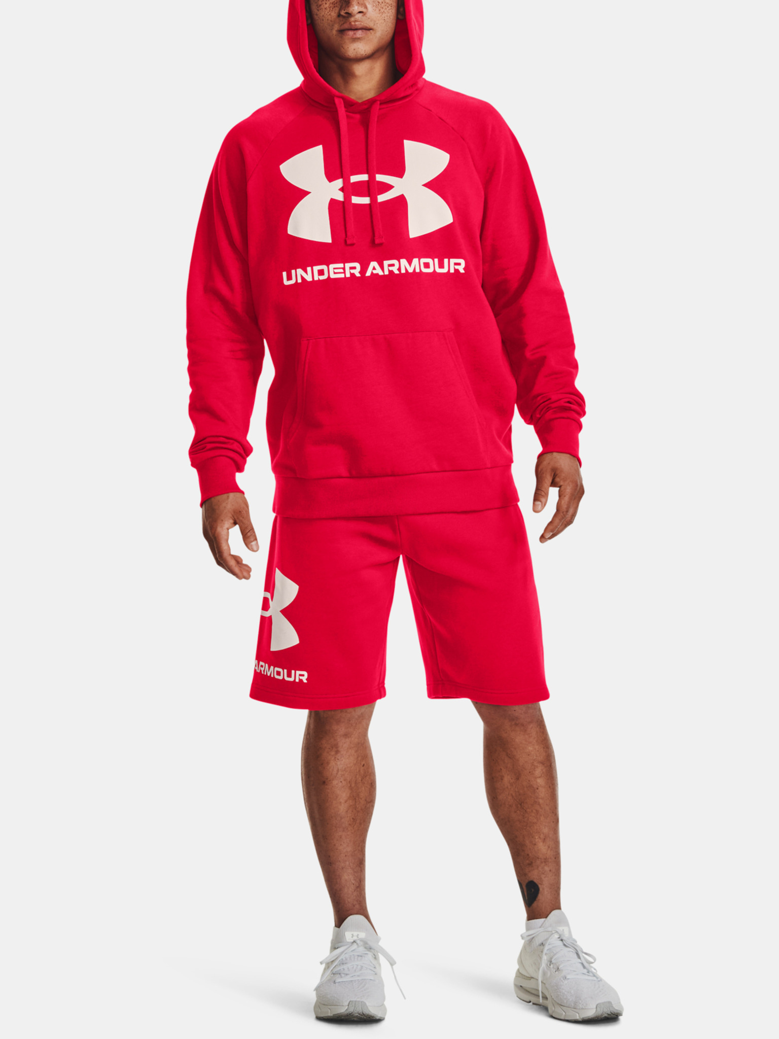 Hoodies and sweatshirts Under Armour Rival Fleece Hoodie Red/ Onyx