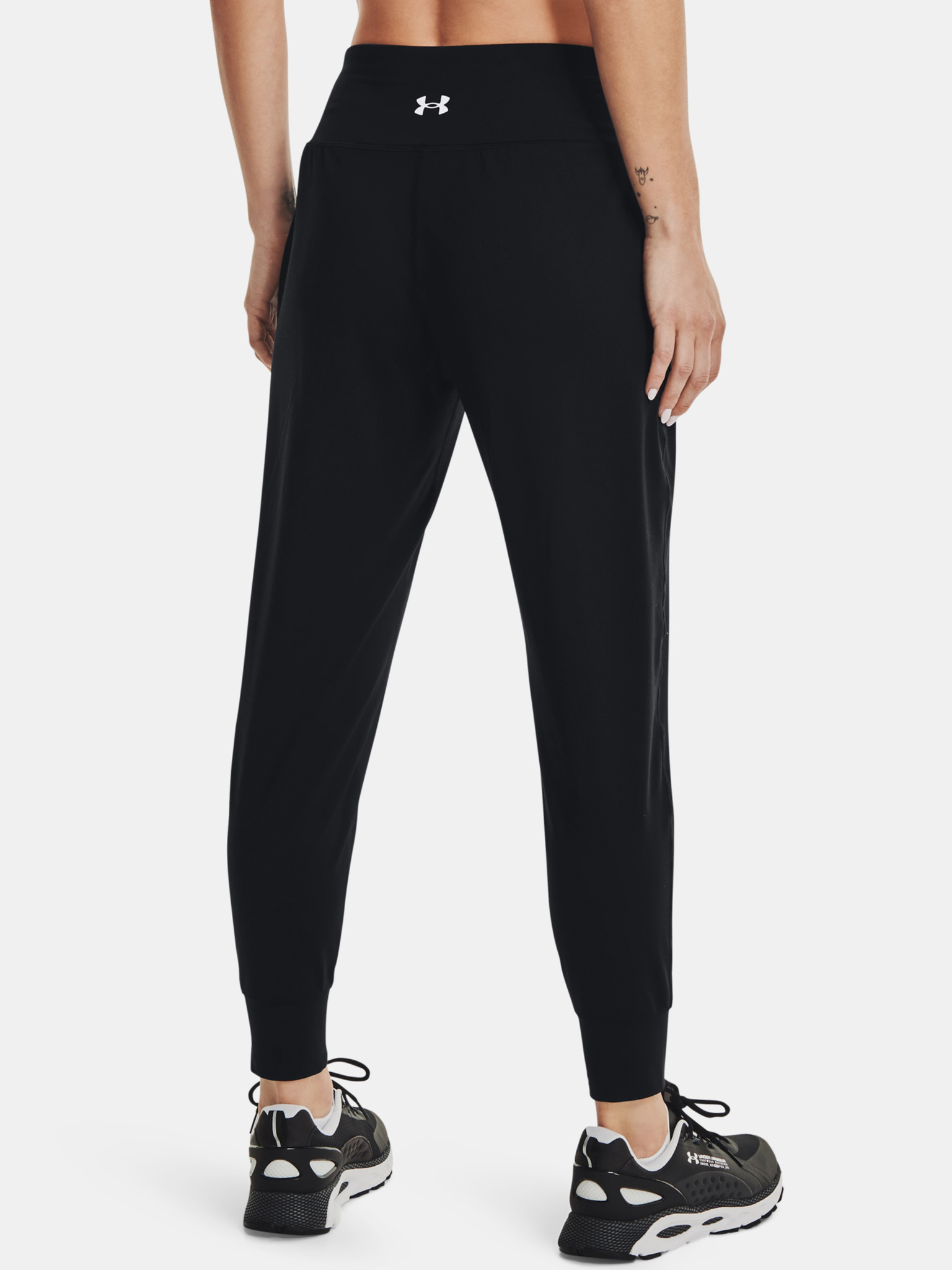 Under Armour Meridian joggers in black