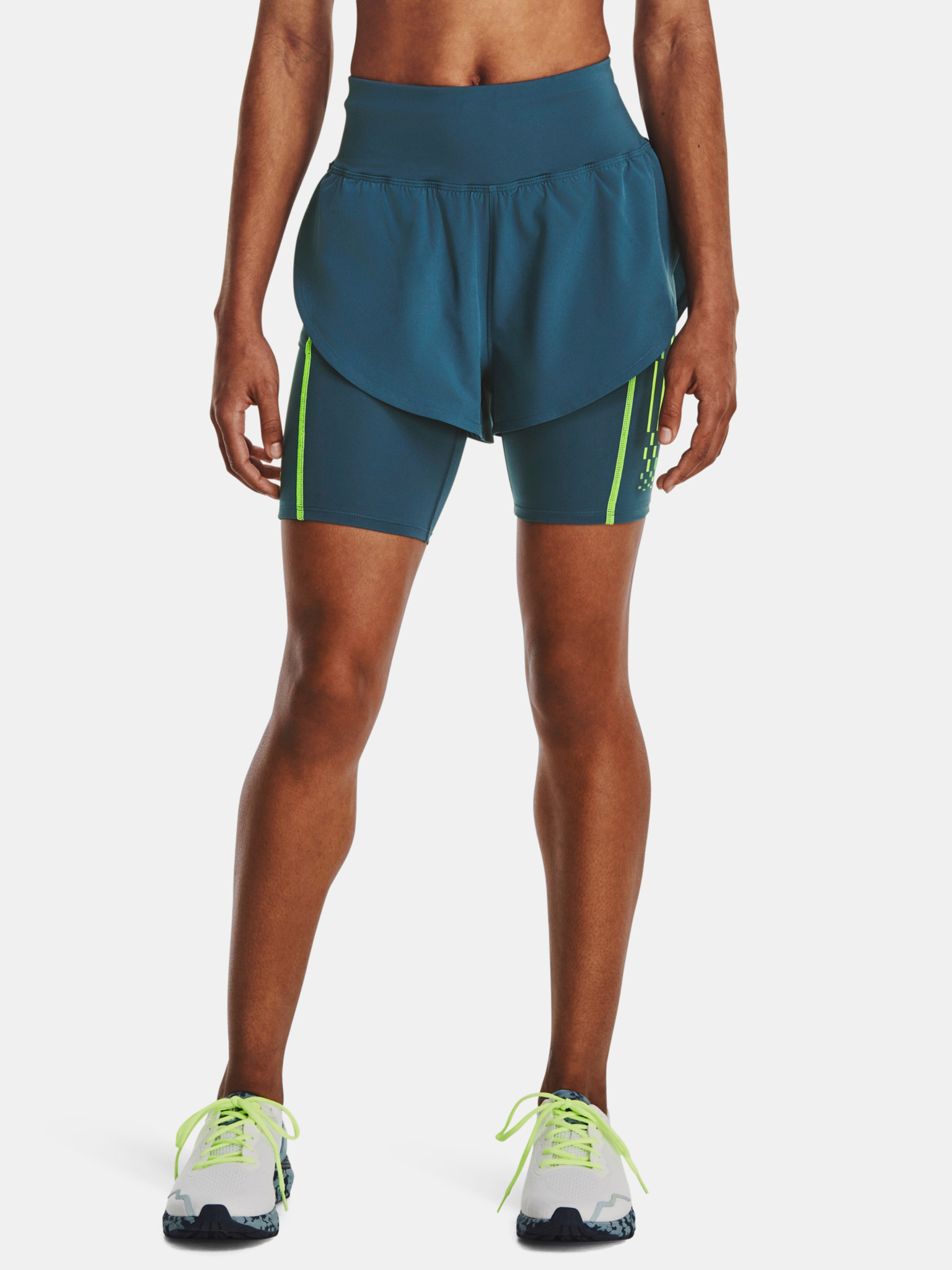 Buy Under Armour Play Up 3.0 Twist Shorts Women Turquoise online