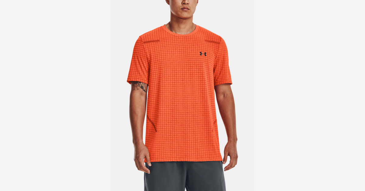 Under Armor Seamless Grid T-shirt - Yellow – Footkorner