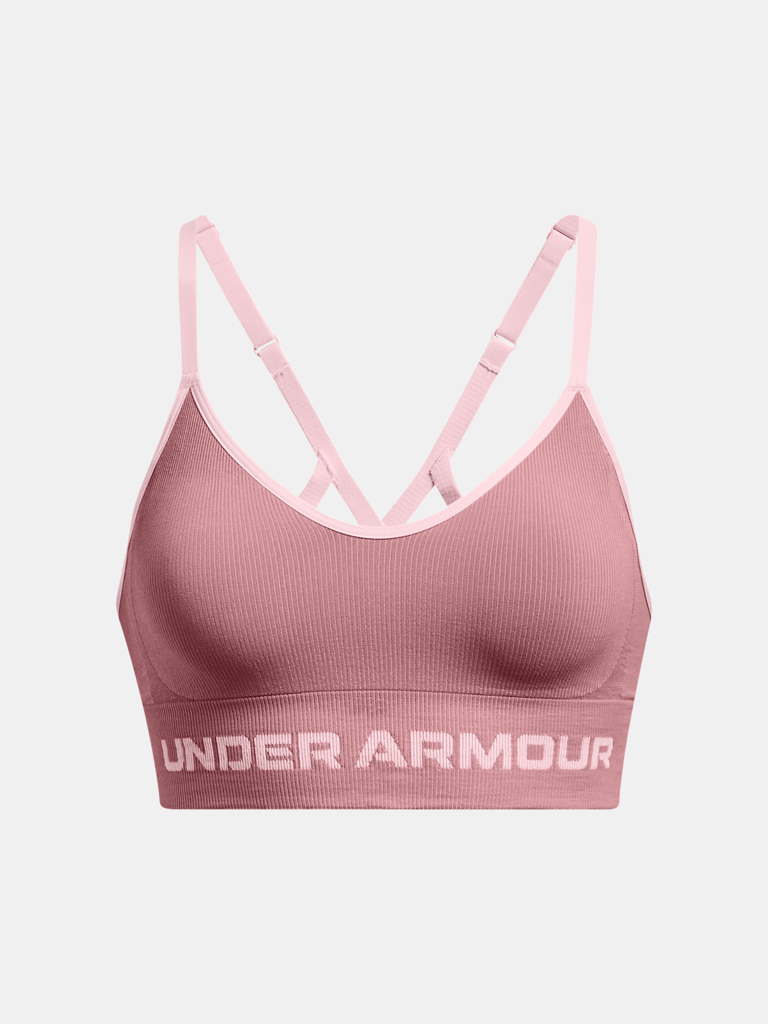 Under Armour - UA Seamless Low Long Rib Sport Bra