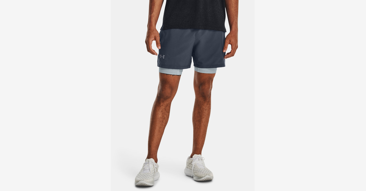 Under Armour Men's Baseline 5 Shorts - Black, MD