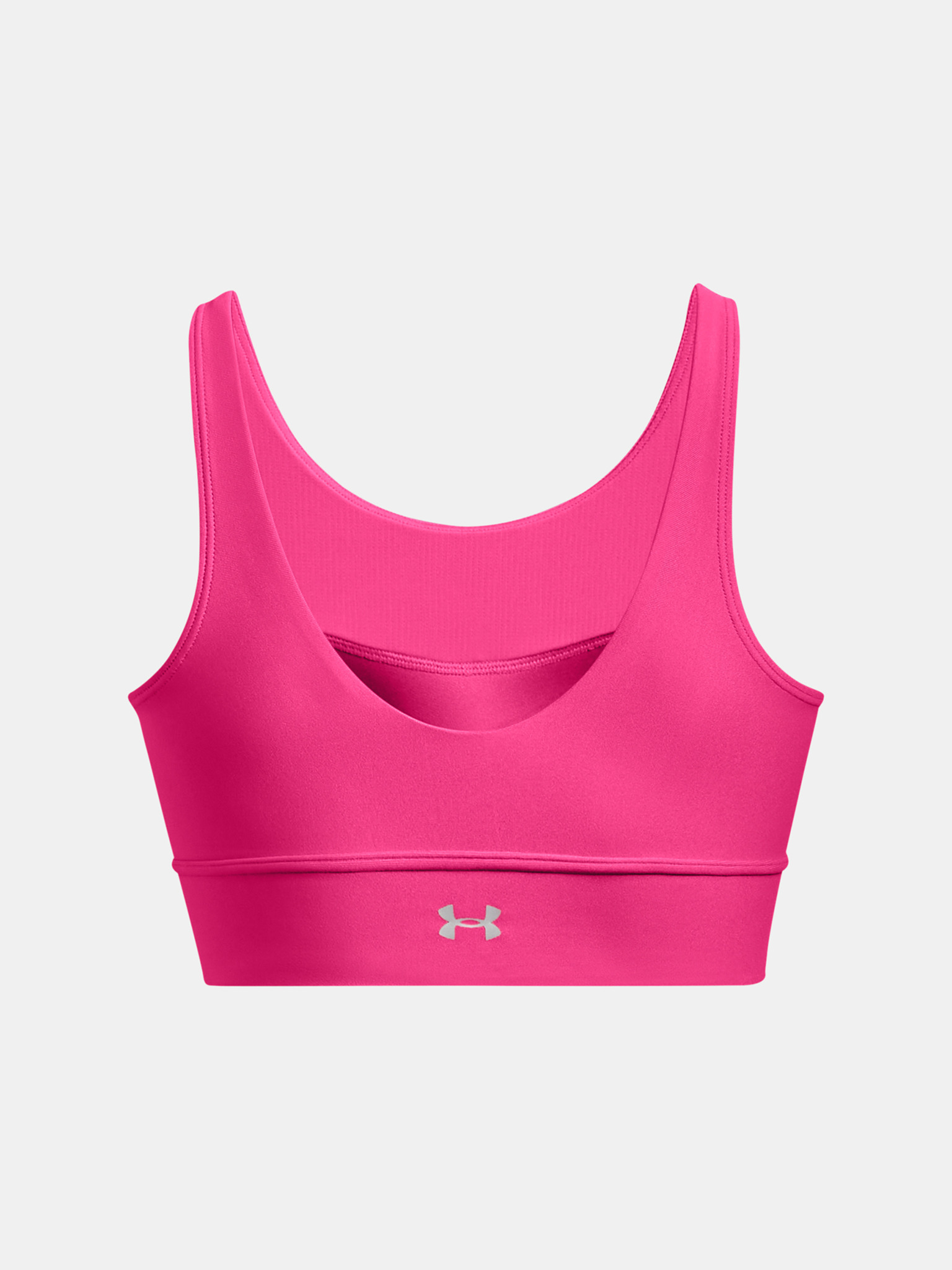  UA HG Armour Mid Padless, Pink - sports bra - UNDER ARMOUR  - 23.43 € - outdoorové oblečení a vybavení shop