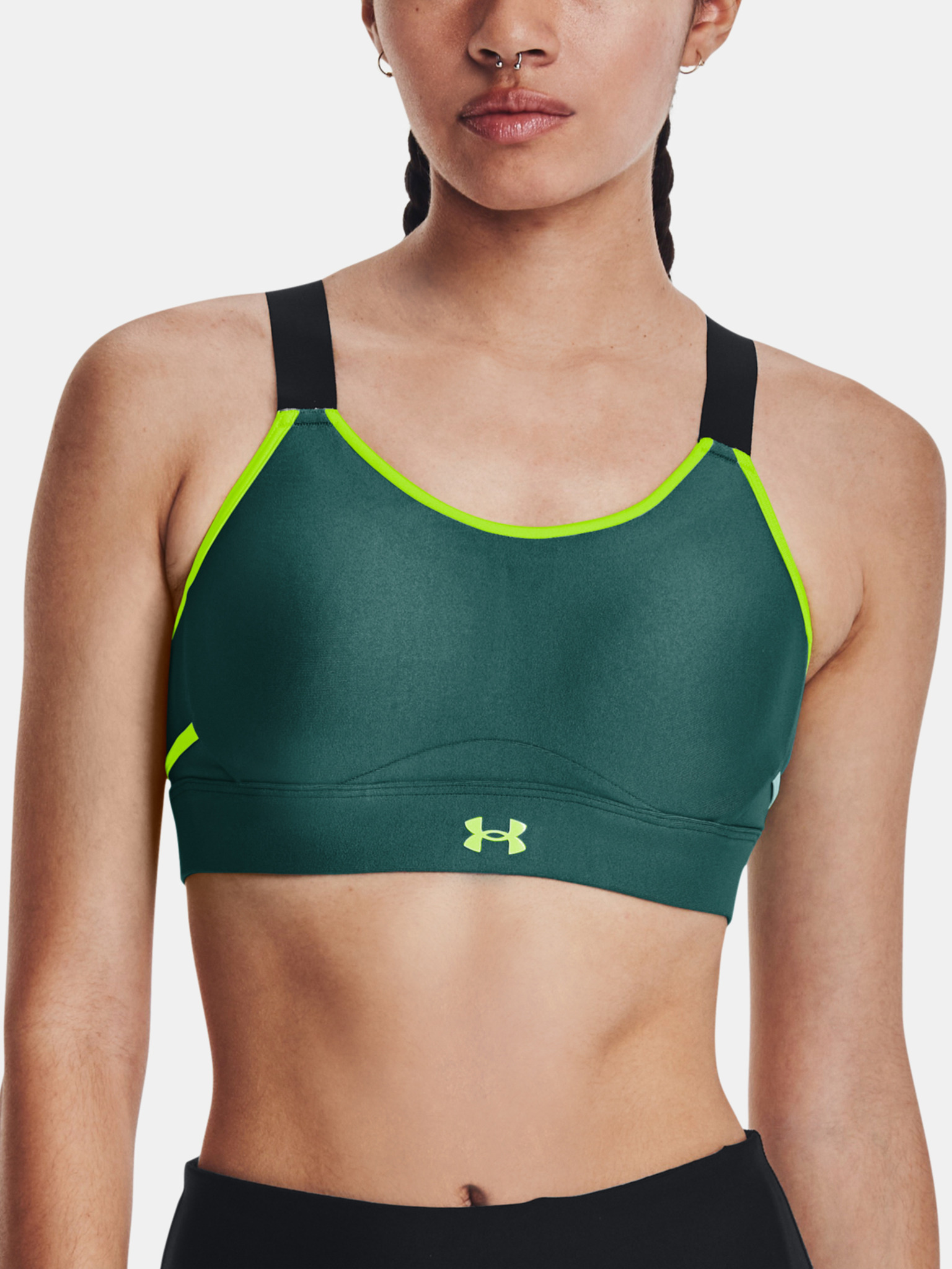 Buy Under Armour Women's UA Infinity High-Support Sports Bra Green
