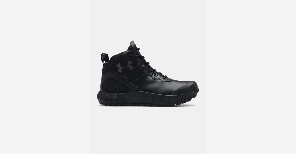 Under Armour PROTECTION CHARGED VALSETZ MID - Winter boots - black