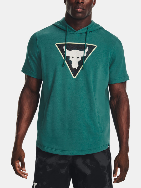 Under Armour Project Rock Terry SS HD Fam Bluza Zielony