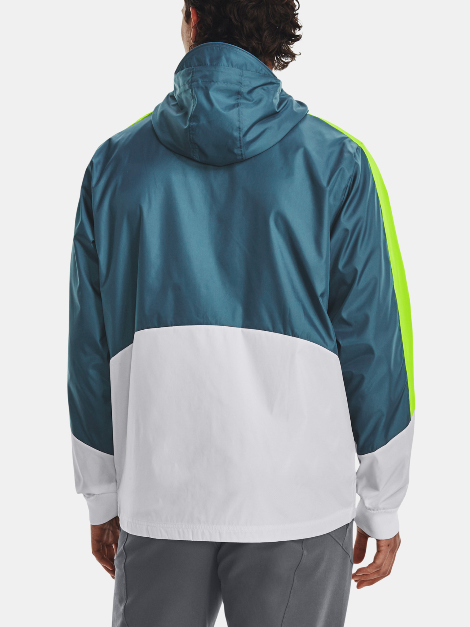 Buy Under Armour Blue Legacy Windbreaker Jacket from Next Luxembourg