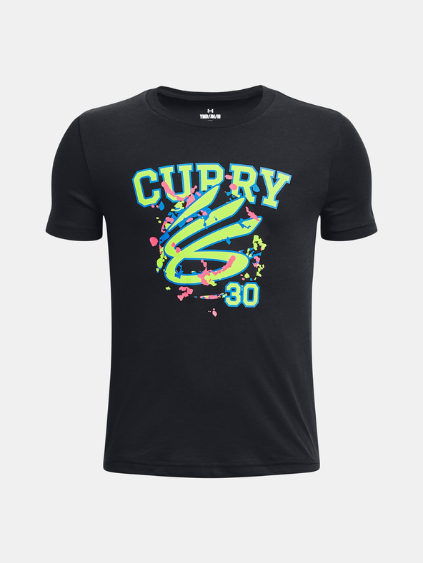 Under Armour UA Curry Logo SS Тениска детски Cheren